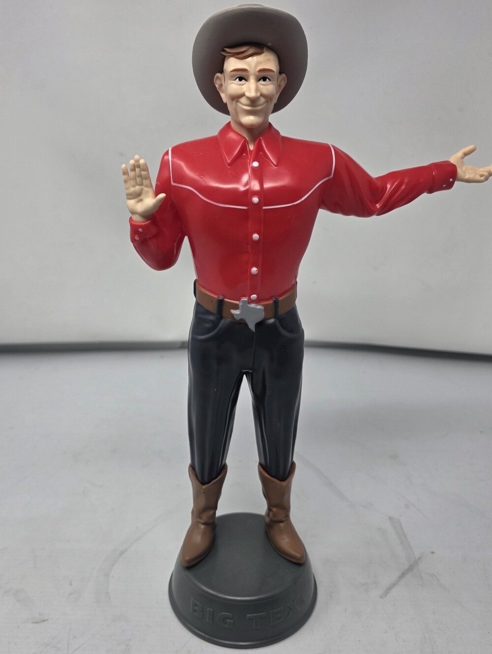 Texas State Fair Big Tex Plastic Statue 13 Inches Tall